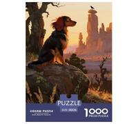 Gordon Setter1000 Piece Jigsaw Puzzle for Adultspet Dog Perfect for Relaxation, Creativity, Gift, Challenging Puzzles, for Women, Men, Game38x26cm/1000pcs