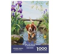Gordon Setter1000 Piece Jigsaw Puzzle for Adultspet Dog Premium Box, Extra Fun, Challenging Puzzles, 1000 Pieces, for Women, Gifts for Men70x50cm/1000pcs