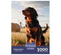 Gordon SetterPuzzles 1000 Piecespet Dog Perfect for Relaxation, Creativity, Gift, Challenging Puzzles, for Women/Men, Brain-Teasing Gift38x26cm/1000pcs