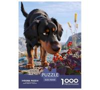 Gordon SetterPuzzles 1000 Piecespet Dog Premium Box, Extra Fun, Challenging Puzzles, for Women/Men, Scenic Puzzle70x50cm/1000pcs
