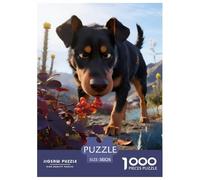Gordon SetterPuzzles 1000 Piecespet Dog Premium Box, Extra Fun, Challenging Puzzles, for Women/Men, Scenic Puzzle38x26cm/1000pcs