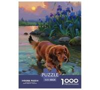 Gordon SetterPuzzles 1000 Piecespet Dog Premium Box, Extra Fun, Challenging Puzzles, Gift for Women/Men, Difficult Adult Jigsaw38x26cm/1000pcs