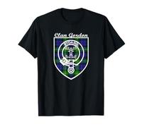 Gordon Surname Surname Scottish Clan Tartan Badge Crest T-Shirt