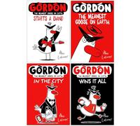Gordon the Meanest Goose on Earth Series 4 Books Collection Set By Alex Latimer (Gordon Starts a Band, Gordon the Meanest Goose on Earth, Gordon In the City & Gordon Wins It All)