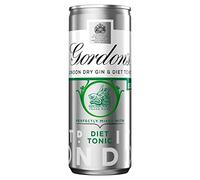 Gordons Gin & Slimline Tonic Pre Mixed Cans (12 x 250ml)