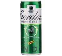 Gordon's London Gin and Tonic Can, 25 cl, Pack of 12