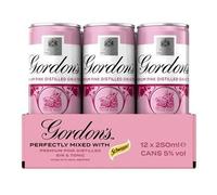 Gordons Pink Gin Cans Case of 12