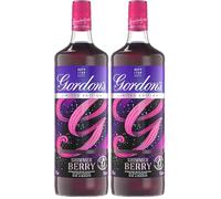 Gordon's Shimmer Berry | 20% | vol 70cl | Limited Edition | Juicy Berry | Mystical Violet | Mix with Tonic or Lemonade (Pack of 2)