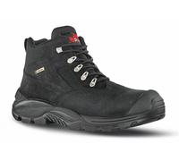 Gore-Tex Mens Safety Lace Up Boots Leather U-Power Dude Black GTX
