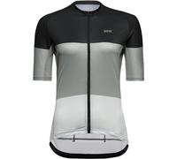 GORE WEAR Breathable Women's Cycling Jersey, Spirit Stripes, Fast Moisture Wicking, Unique Design, Short Sleeve Cycling Jersey, 36