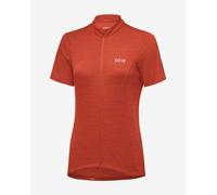 Gore Wear C3 Short Sleeve Jersey Red Orange Women - XS