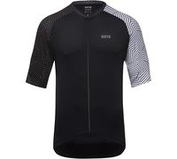 Gore Wear C5 Men's Cycling Short Sleeve Jersey, XL, Black/Multicolour