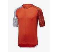 Gore Wear C5 Short Sleeve Jersey Red Bright Orange Gray - S