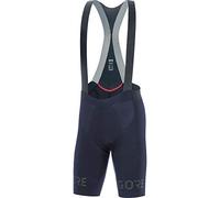GORE WEAR C7 Long Distance Men's Racing Bib Shorts with Seat Insert, M, Orbit Blue
