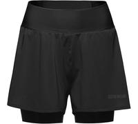 GORE WEAR CONCURVE 3” 2in1 Shorts Womens, Black, XL