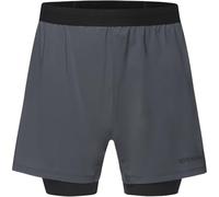 GORE WEAR CONCURVE 5” 2in1 Shorts Mens, Lab Graphite/Black, M