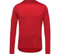 GORE WEAR Everyday Long Sleeve Shirt Mens, Lab Red, XXL