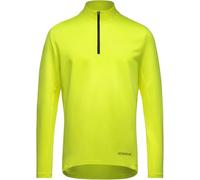 GORE WEAR Everyday Mid 1/4-Zip Mens, Neon Yellow, XXXL