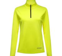 GORE WEAR Everyday Mid 1/4 Zip Womens, Neon Yellow, 42