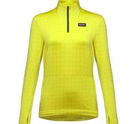 GORE WEAR Everyday Thermo 1/4-Zip Womens, Neon Yellow, L