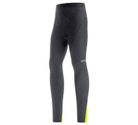 GORE WEAR Mens C3 Tights, Black/Neon Yellow, XL EU