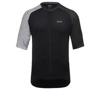 GORE WEAR Mens C5 JERSEYS, Black/White, L EU