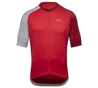 GORE WEAR Mens C5 JERSEYS, Red/White, XXL EU