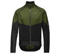 GORE WEAR Men's Cycling Jacket Phantom, GORE-TEX INFINIUM, Utility Green/Black, XXL