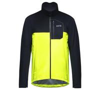 GORE WEAR Men's Cycling Jacket Spirit, GORE-TEX INFINIUM, Neon Yellow/Black, L