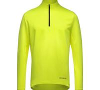 GORE WEAR Everyday Mid 1/4-Zip Mens, Neon Yellow, L