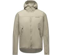 GORE WEAR FERNFLOW Hooded Windbreaker Mens, Tech Beige, XL