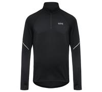 GORE WEAR Mens M Long Sleeve Zip Shirt, Black, S EU