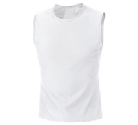 GORE WEAR Mens M Sleeveless Shirt, White, M EU