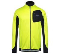 GORE WEAR Mens R3 Shirt, Neon Yellow/Black, XXL EU