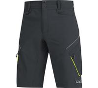 GORE WEAR Men's Shorts, C3, Trail Shorts, Black, L