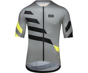 GORE WEAR Mens Spirit Jerseys, Lab Gray/Orbit Blue, S EU