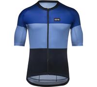 GORE WEAR Breathable Men's Cycling Jersey, Spirit Stripes, Fast Moisture Wicking, Unique Design, Short Sleeve Cycling Shirt