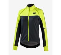 GORE WEAR Women's Cycling Jacket Phantom, GORE-TEX INFINIUM, Black/Neon Yellow, 44