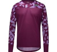 GORE WEAR TrailKPR Daily Long Sleeve Shirt Mens, Process Purple/Scrub Purple, XXL