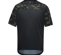 GORE WEAR TrailKPR Daily Shirt Mens, Black/Utility Green, S