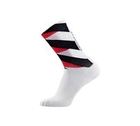 GORE WEAR Unisex Essential Signal Socks, White/Lab Red, 42 EU