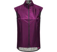 GORE WEAR Womens Ambient Vest, Process Purple/Black, 34 EU