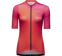 GORE WEAR Women's Ardent Cycling Jersey, 34, Fire-Red/Pink