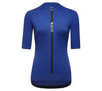 GORE WEAR Women's Breathable Cycling Jersey, Torrent, Fast Moisture Wicking, Short Sleeve Road Bike Style Cycling Shirt, Ultramarine Blue, 34