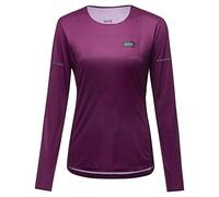 GORE WEAR Women's Breathable Shirt, Contest, Comfortable Long-Sleeved Functional Shirt, Quick-Drying, Process Purple, 38
