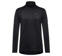 GORE WEAR Womens M Long Sleeve Zip Shirt, Black, 40 EU