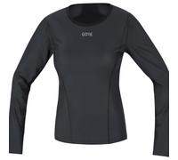 GORE WEAR Womens M Windstopper Base Layer Long Sleeve Shirt, Black, 38 EU