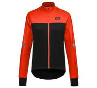 GORE WEAR Womens Phantom Jacket, Black/Fireball, 36 EU