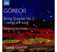 Gorecki String Quartet No.3 [John Mills Jeremy Isaac Tippett Quartet] [Naxos 857