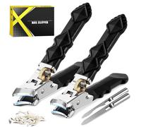 Goredny Orthoclip, Graddi Ortho Clip, Glosrity Orthoclip Nail Clippers, Cozy Home Toenail Clippers 180° Wide-Mouth Bite, Double Configuration of Oblique&Flat Mouth for Thick Nails (Flat+Oblique Mouth)